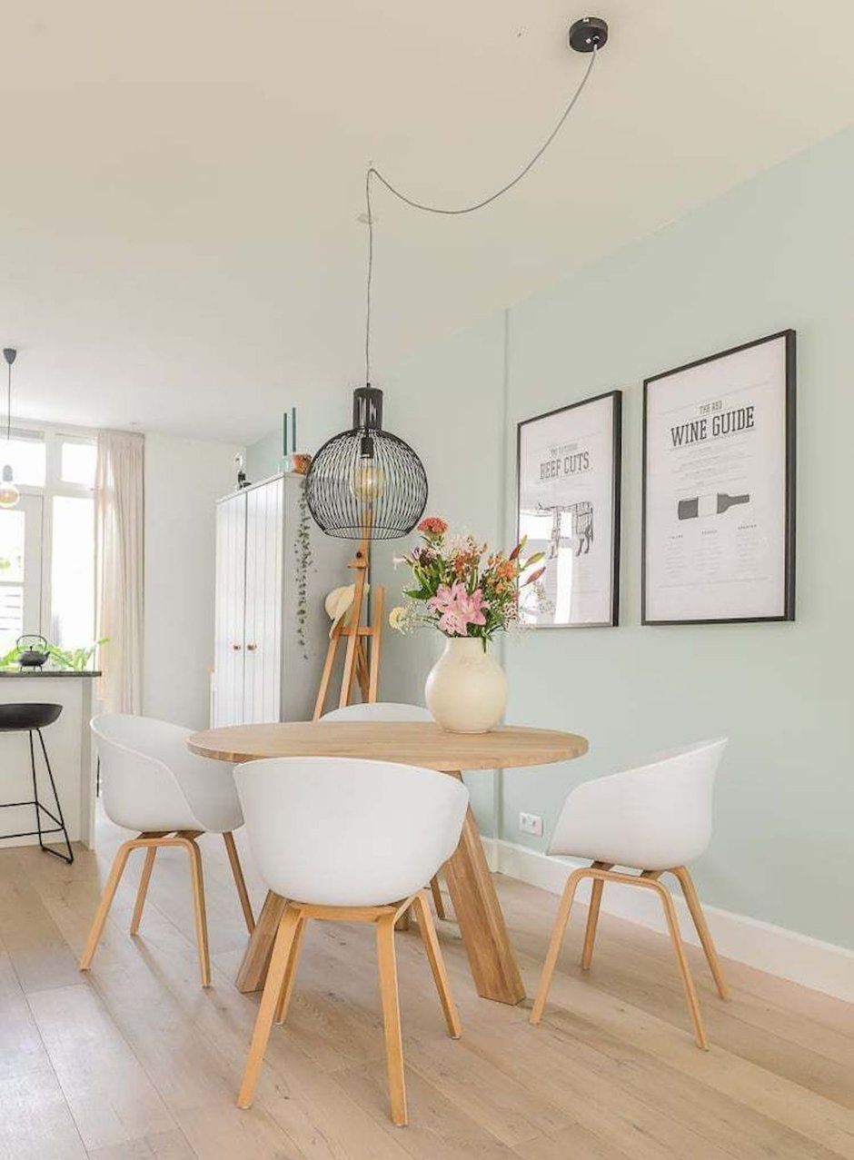 Бежевый Скандинавский интерьер