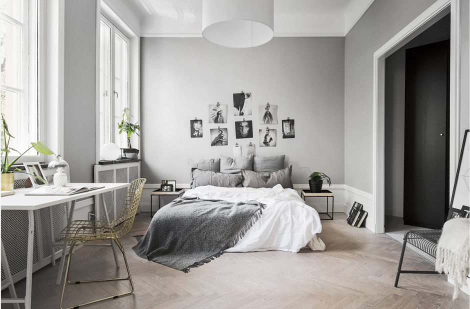 Белый Скандинавский интерьер