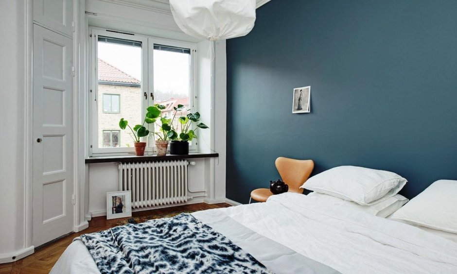 Спальня в скандинавском стиле