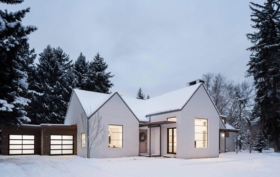 Дом в Сканди стиле фасад