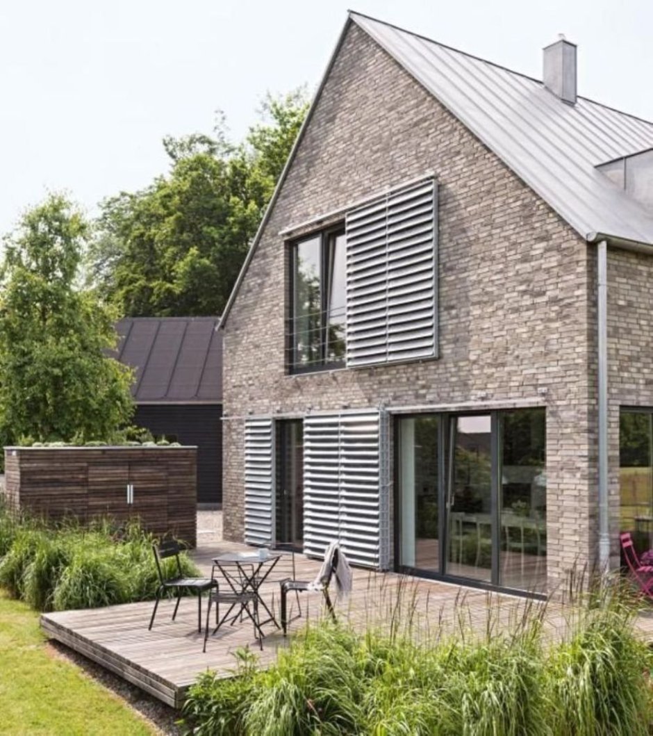 Фасад в скандинавском стиле