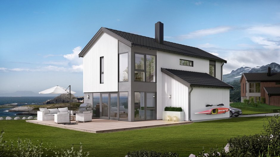 Частный дом в скандинавском стиле