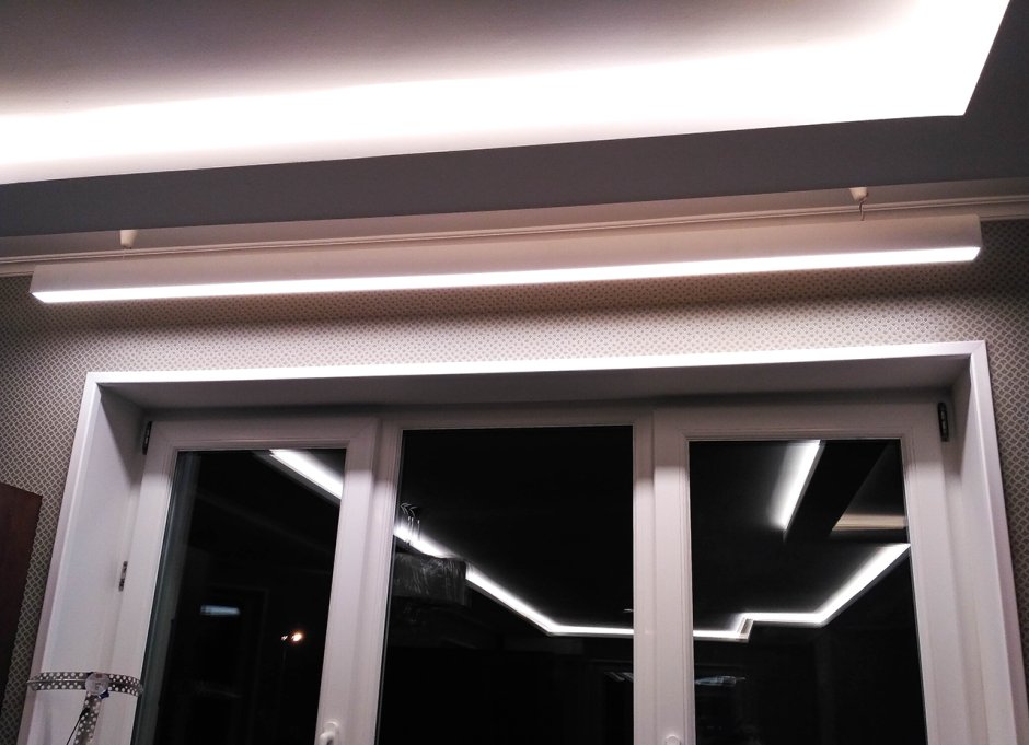 Светильник для подсветки оконных проемов