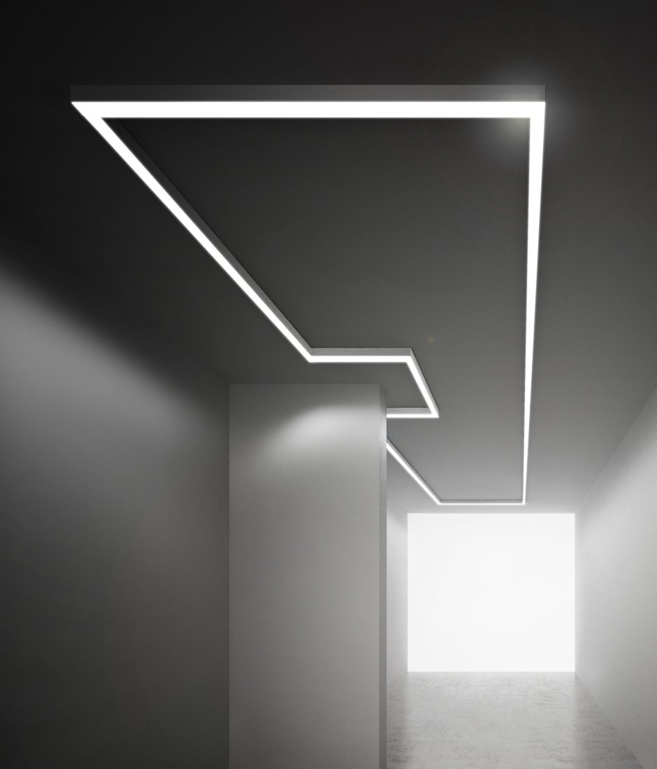 Линейные светильники для натяжных потолков