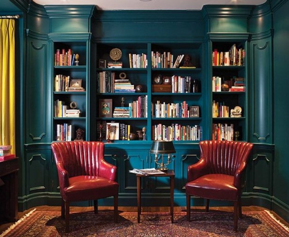 Интерьер библиотеки