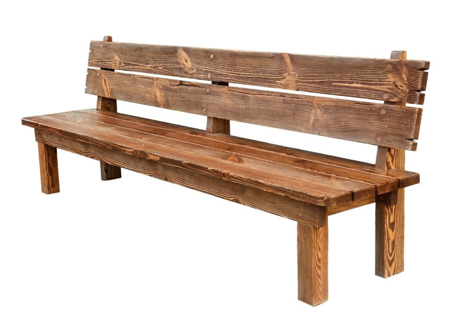 Скамейка деревянная