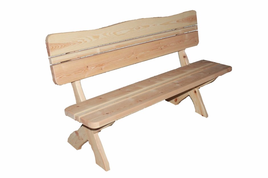 Лавочка разборная 100х33х43см, липа