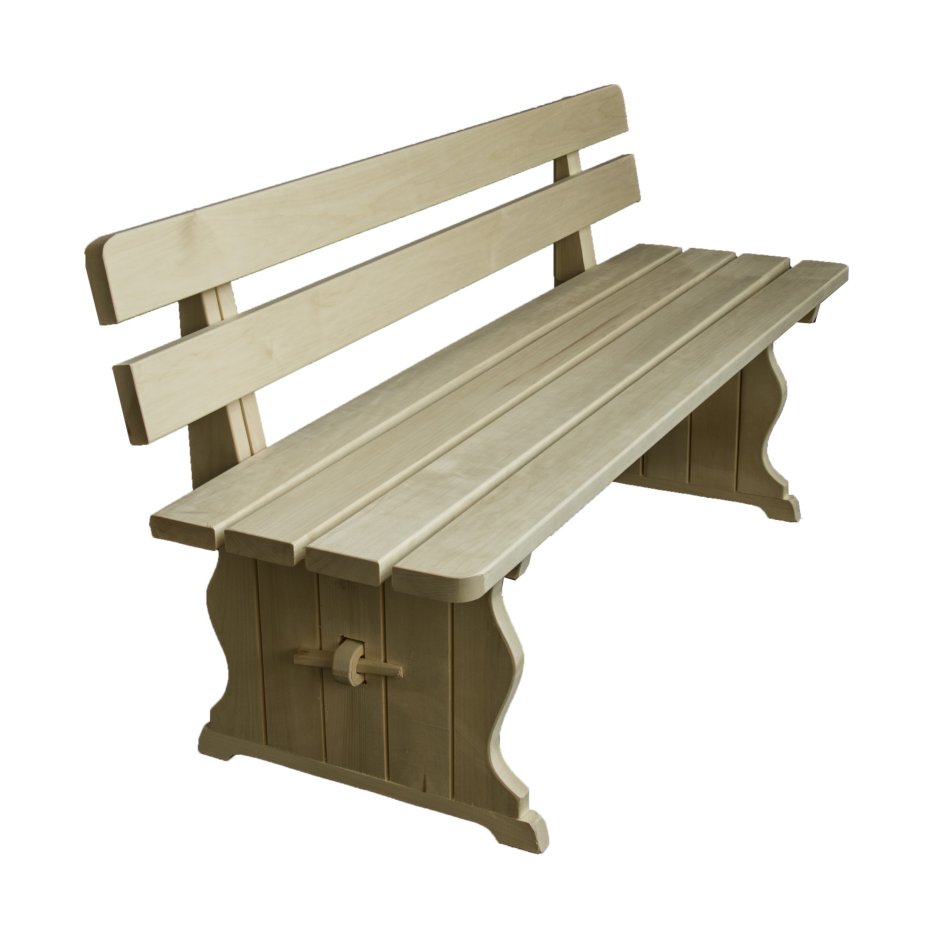 Лавка со спинкой 1500*300*440