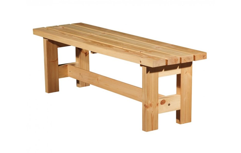 Лавка деревянная