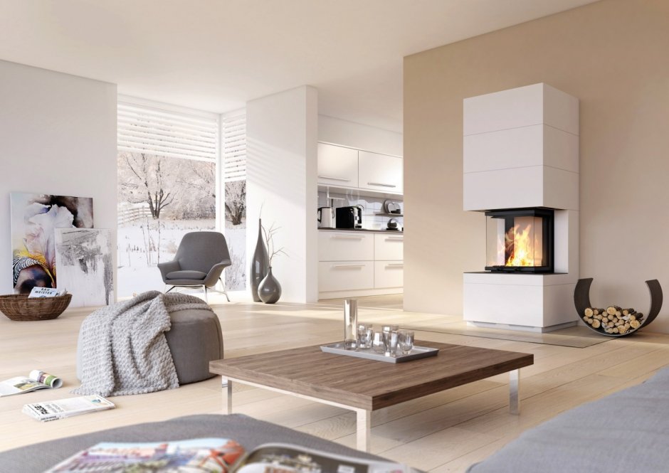 Дровяной камин Schmid s14