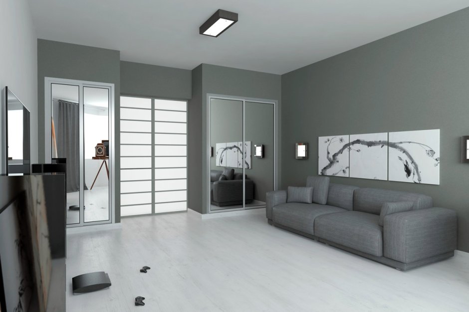 Двухкомнатная квартира в стиле Минимализм