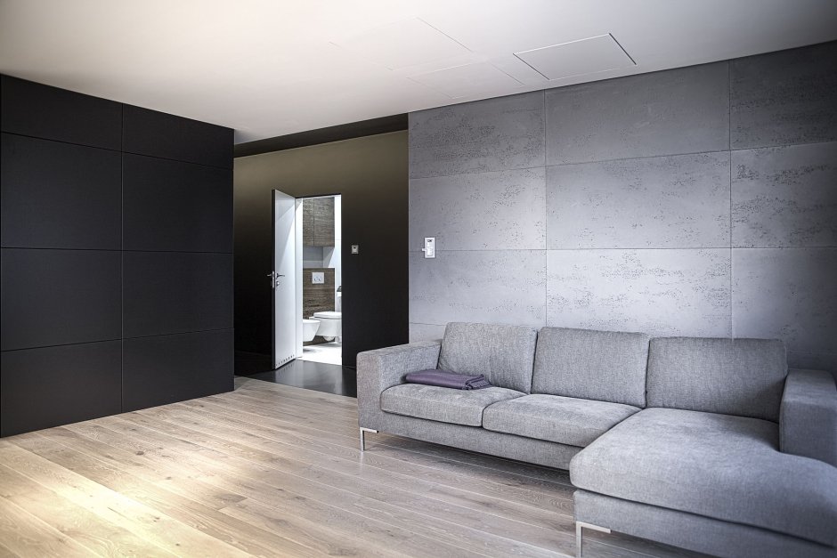 Интерьер в серых тонах Минимализм