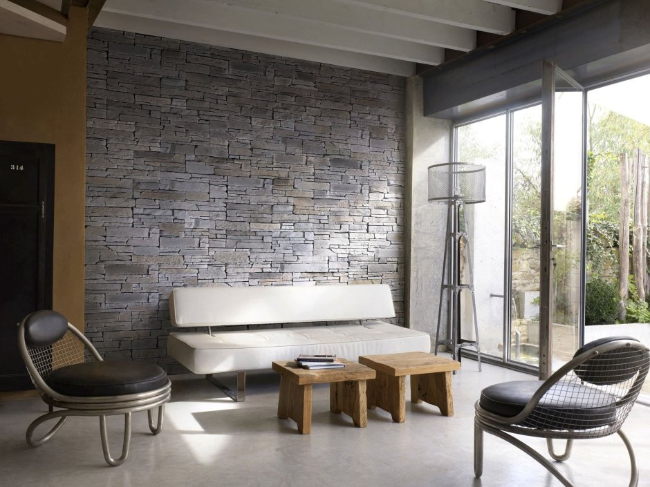 Натуральный камень в интерьере