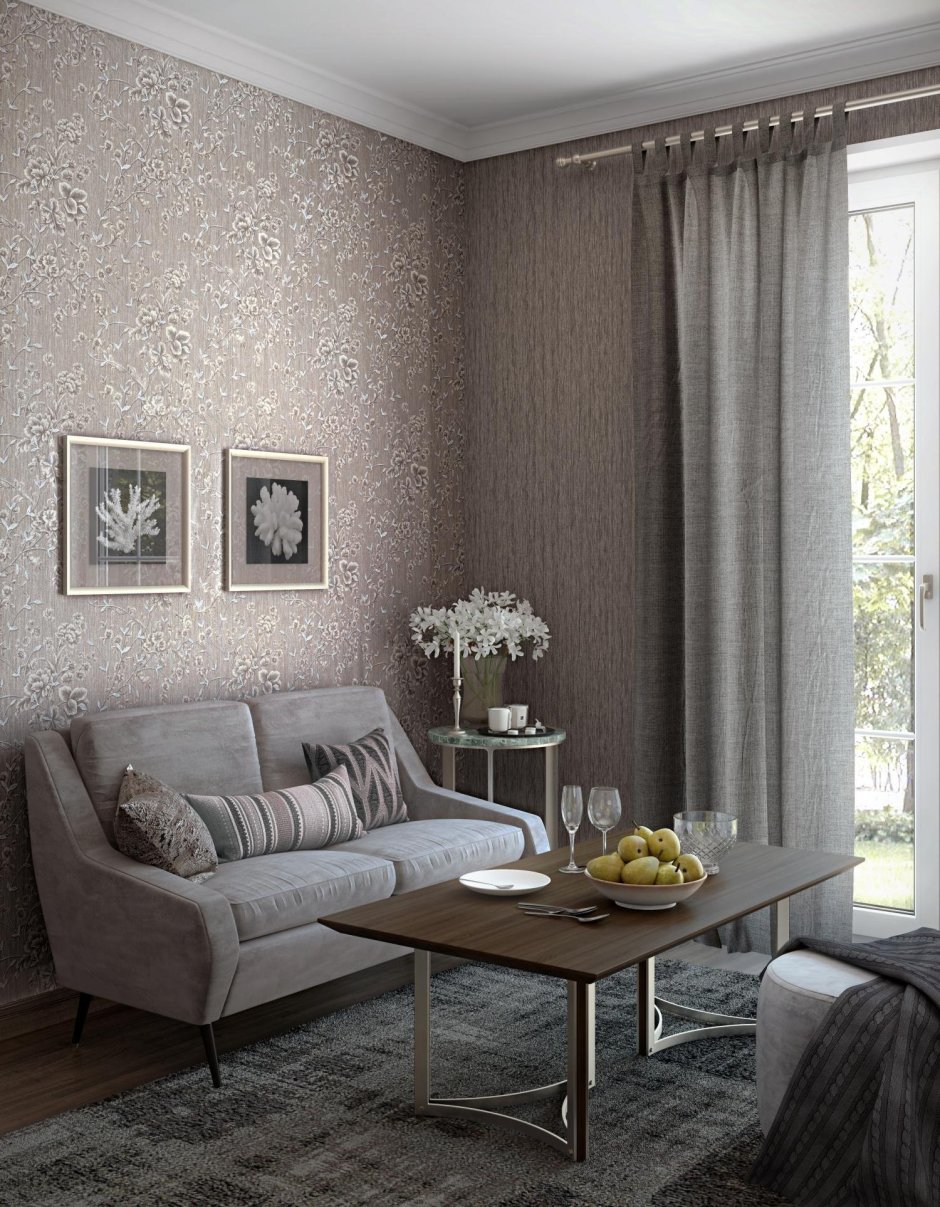 Обои pl71105-14 палитра в интерьере