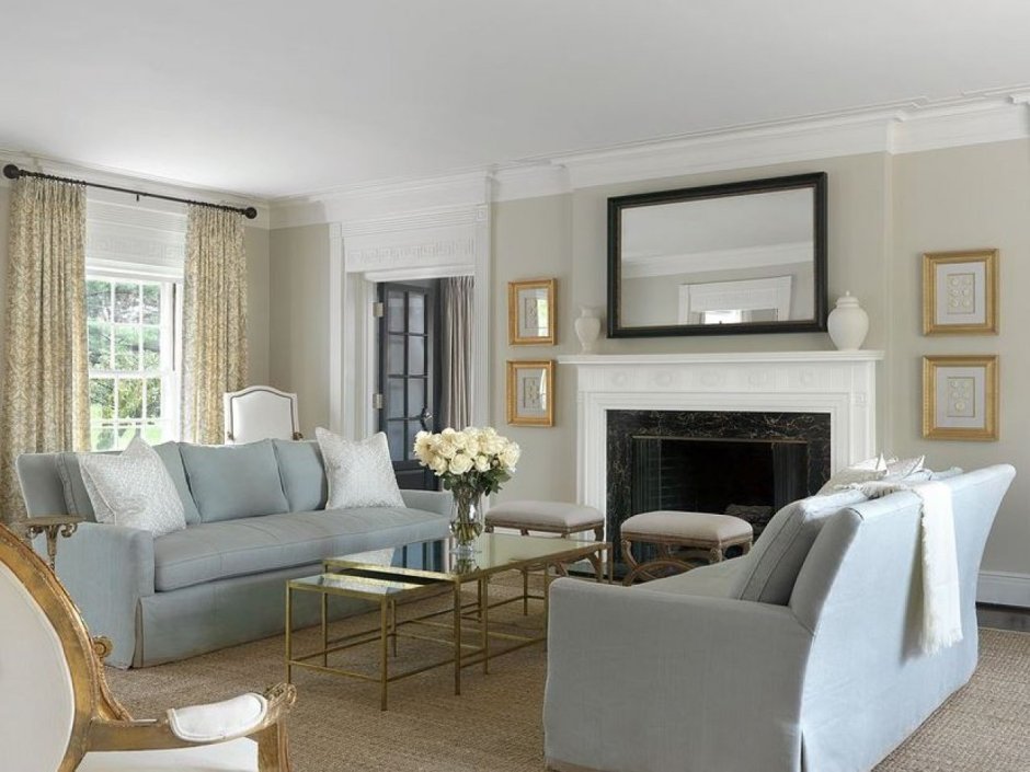 Бенджамин Мур серо-бежевая гамма