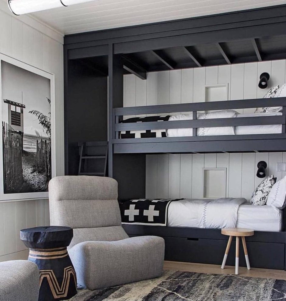 Кровать чердак кв интерьере