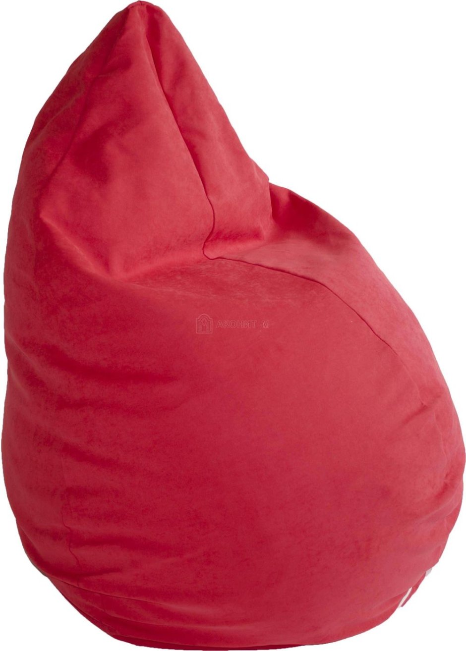Кресло мешок бордовый