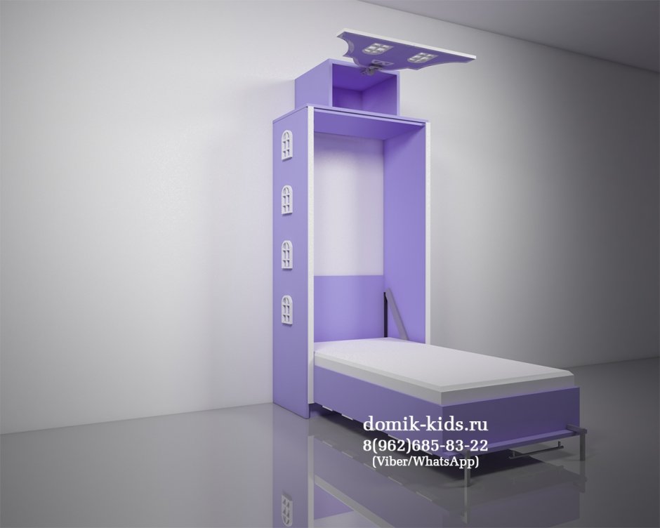 Откидная детская кровать