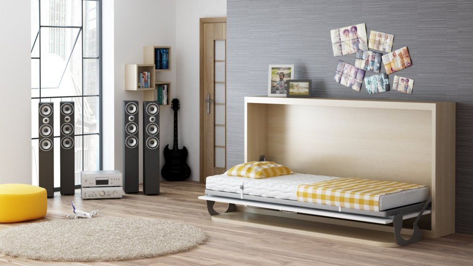 Кровать трансформер 2 спальная Хэппи