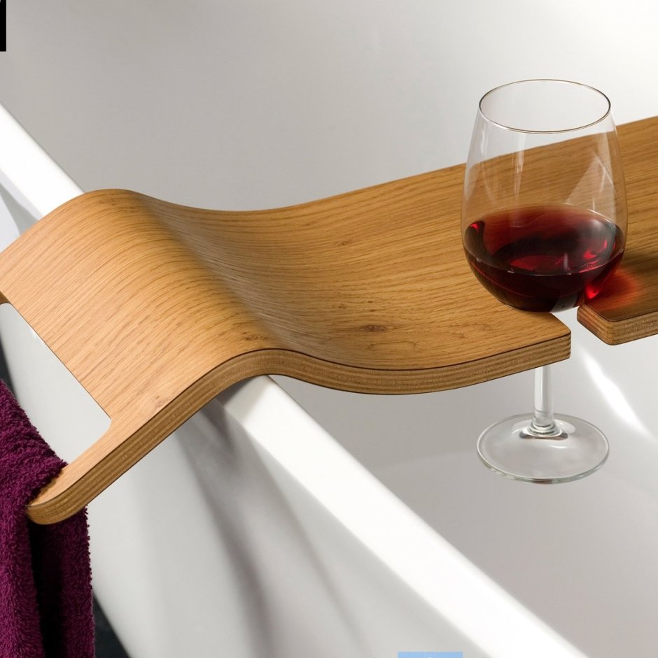 Подставка в ванную для вина