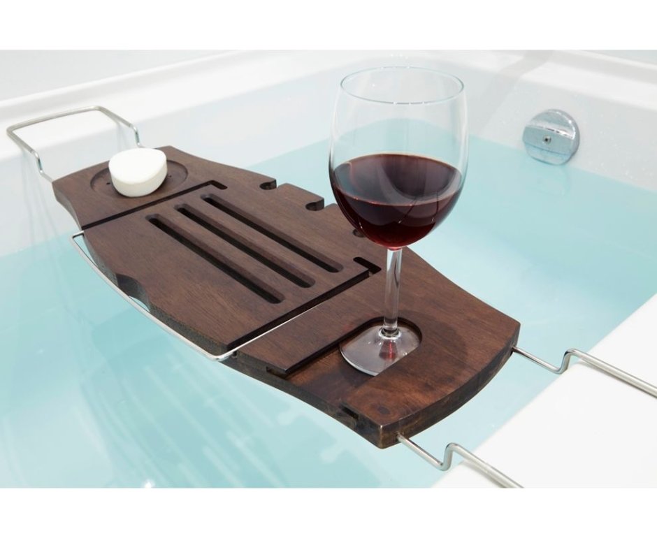 Полка для ванной Umbra Aquala дерево 020390-390