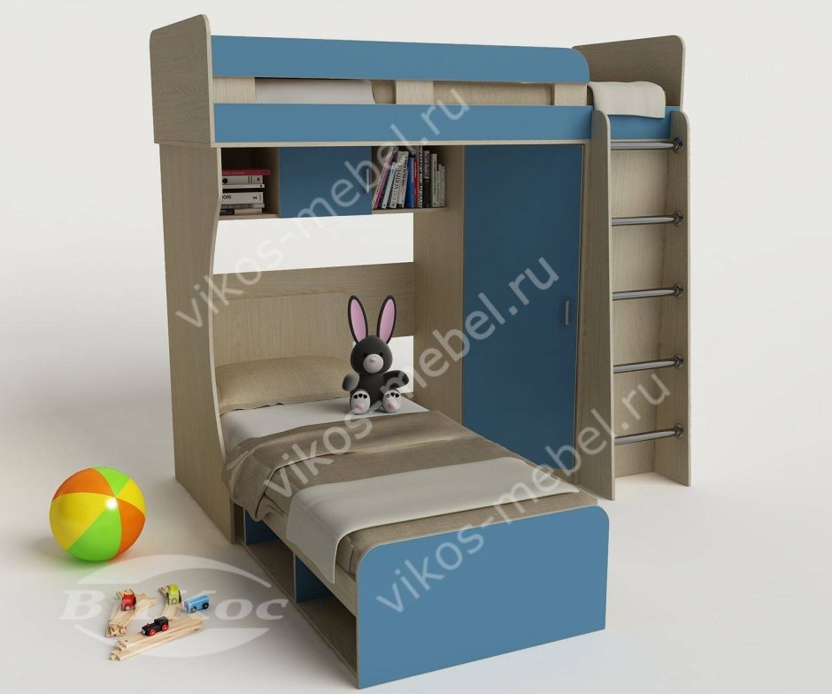 Двухъярусная кровать Карлсон сборка