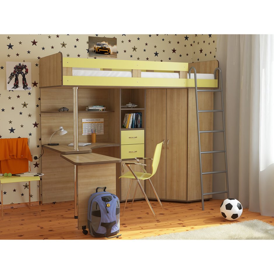 Кровать чердак Карлсон 2