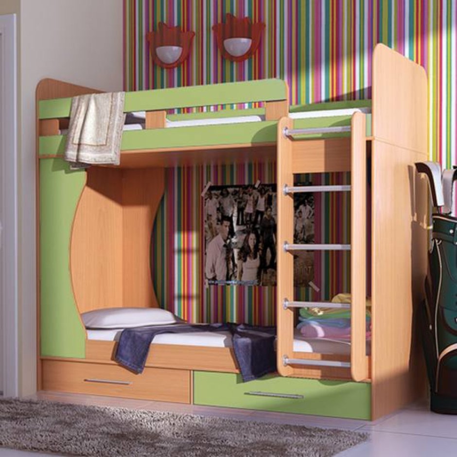 Двухъярусная кровать Карлсон дуэт