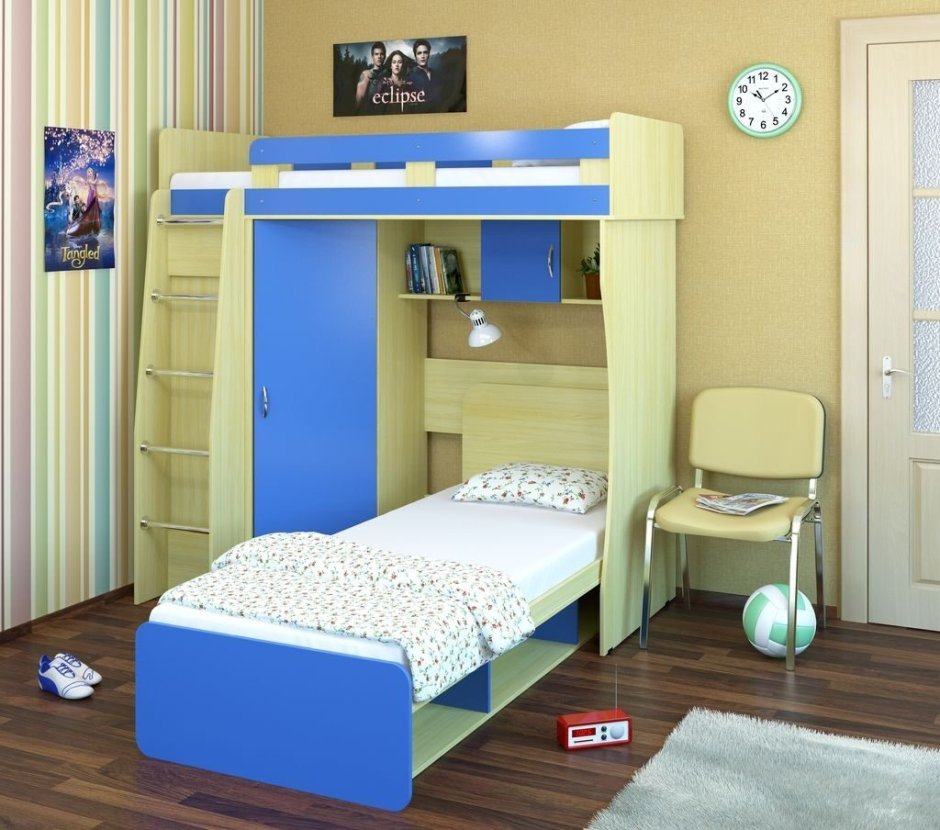 Кровать чердак Карлсон 3