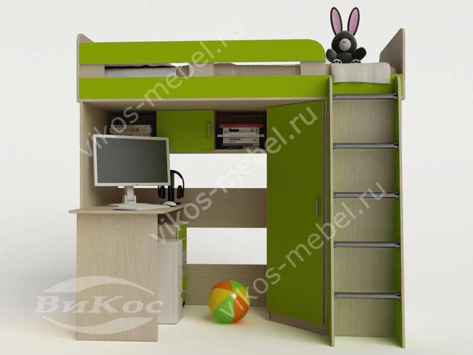 Кровать чердак Карлсон 2