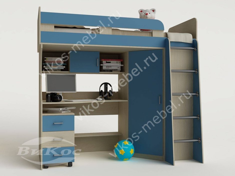 Кровать-чердак Карлсон