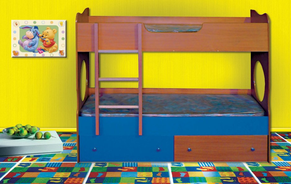 Серия Атлантида мебель детская кровать