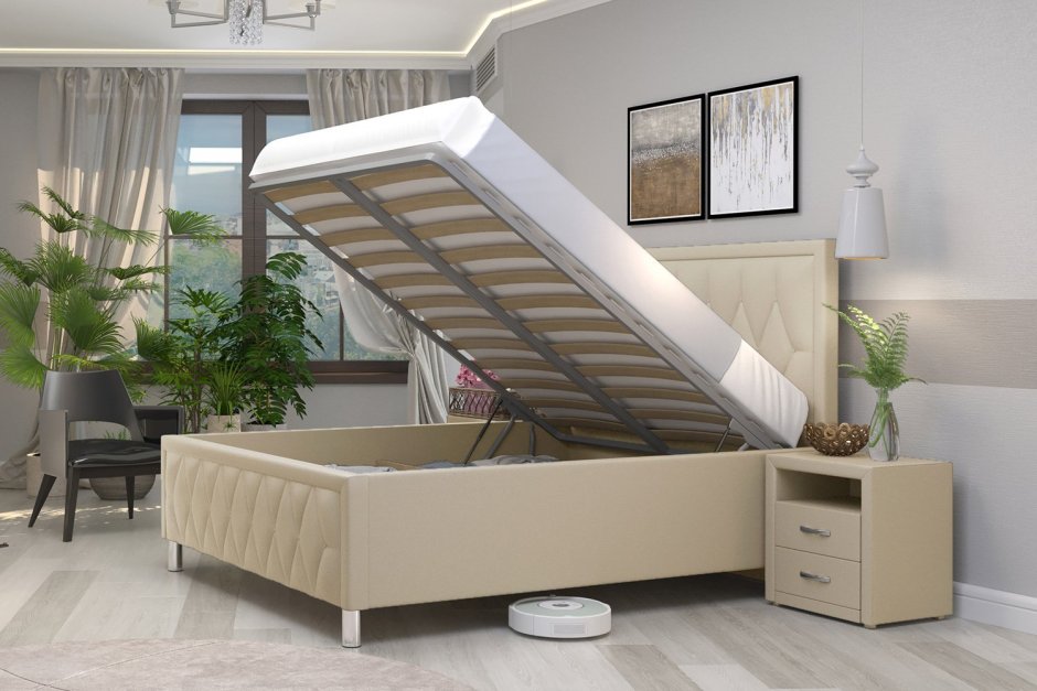Кровать Тироль с подъемным механизмом
