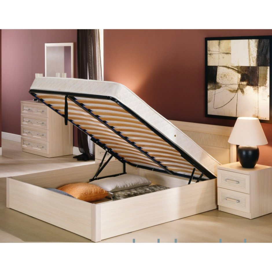 Кровать с подъемным механизмом Катрин 92.22.1