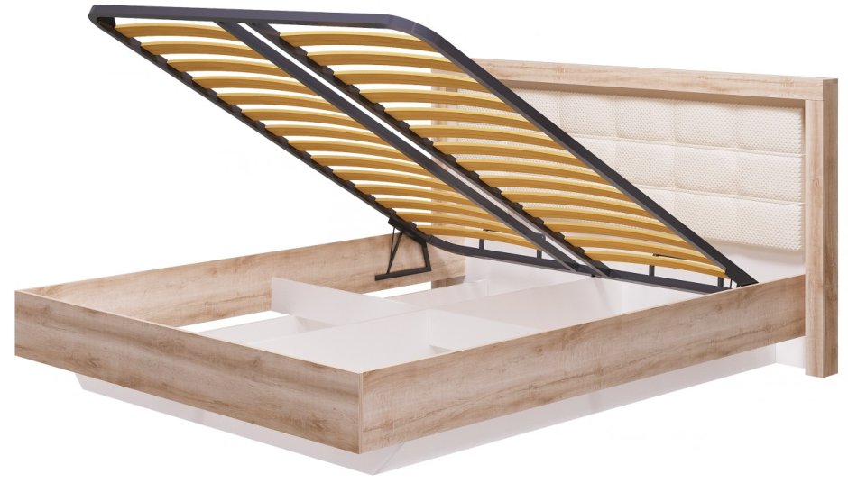 12 Кровать 1600 мм с ПМ люмен