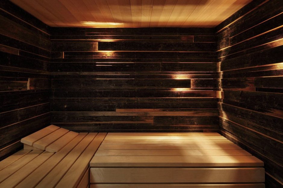 Стильная отделка парной