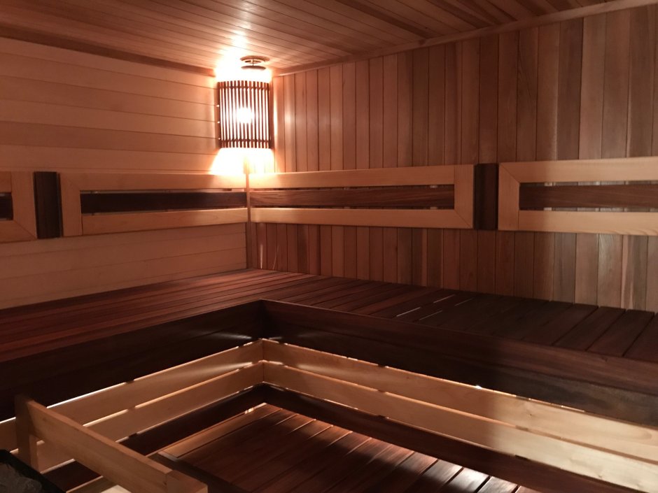 Отделка парной липой