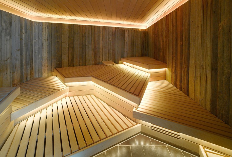 Отделка парилки финская сауна