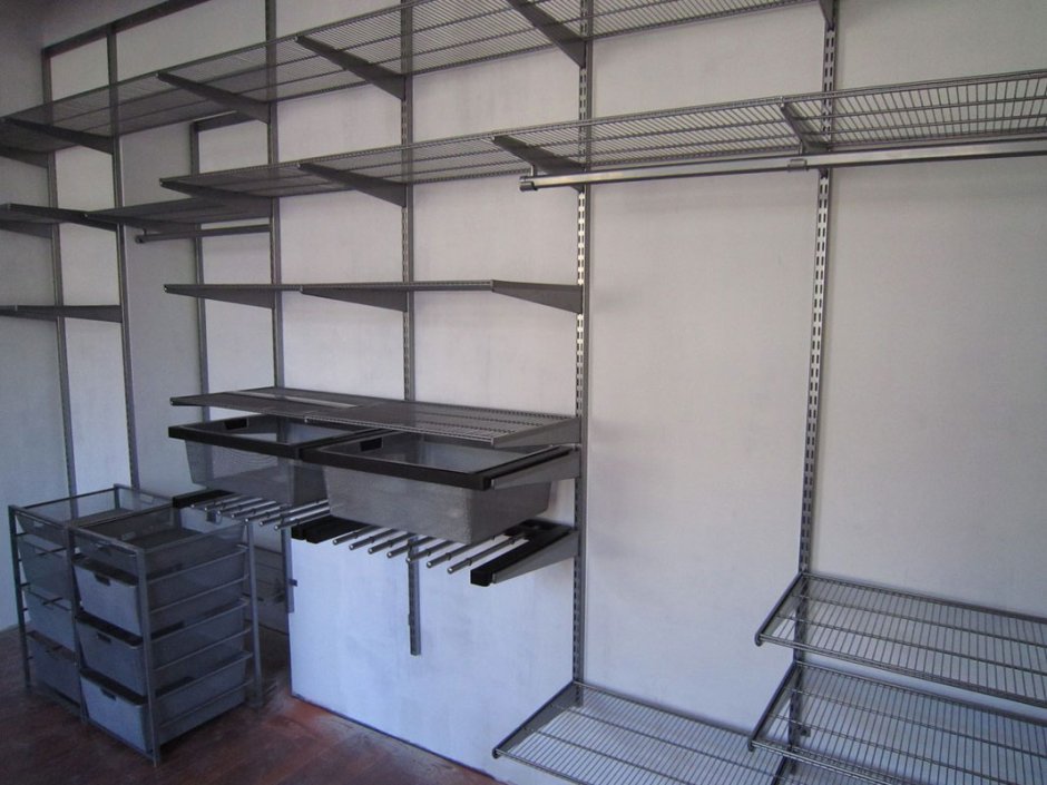 Металлические гардеробные аристо