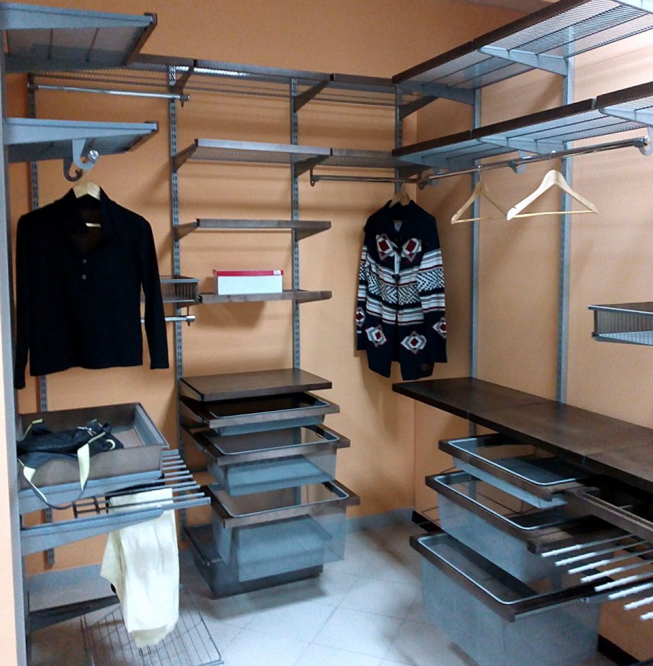 Металлические гардеробные аристо