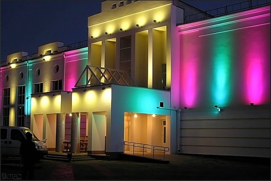 Подсветка фасада