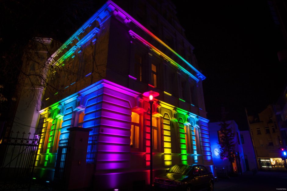 Неон Найт светодиодные уличные прожекторы