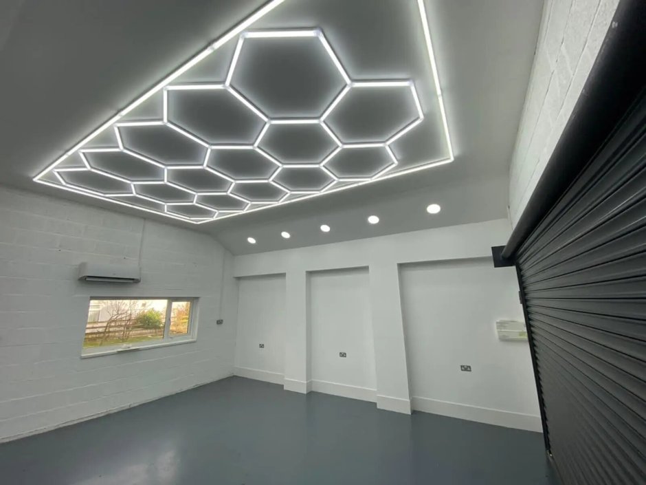 Диодный свет для автомойки соты