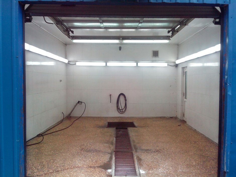 Освещение автомойки