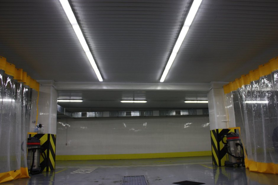 Освещение автомойки