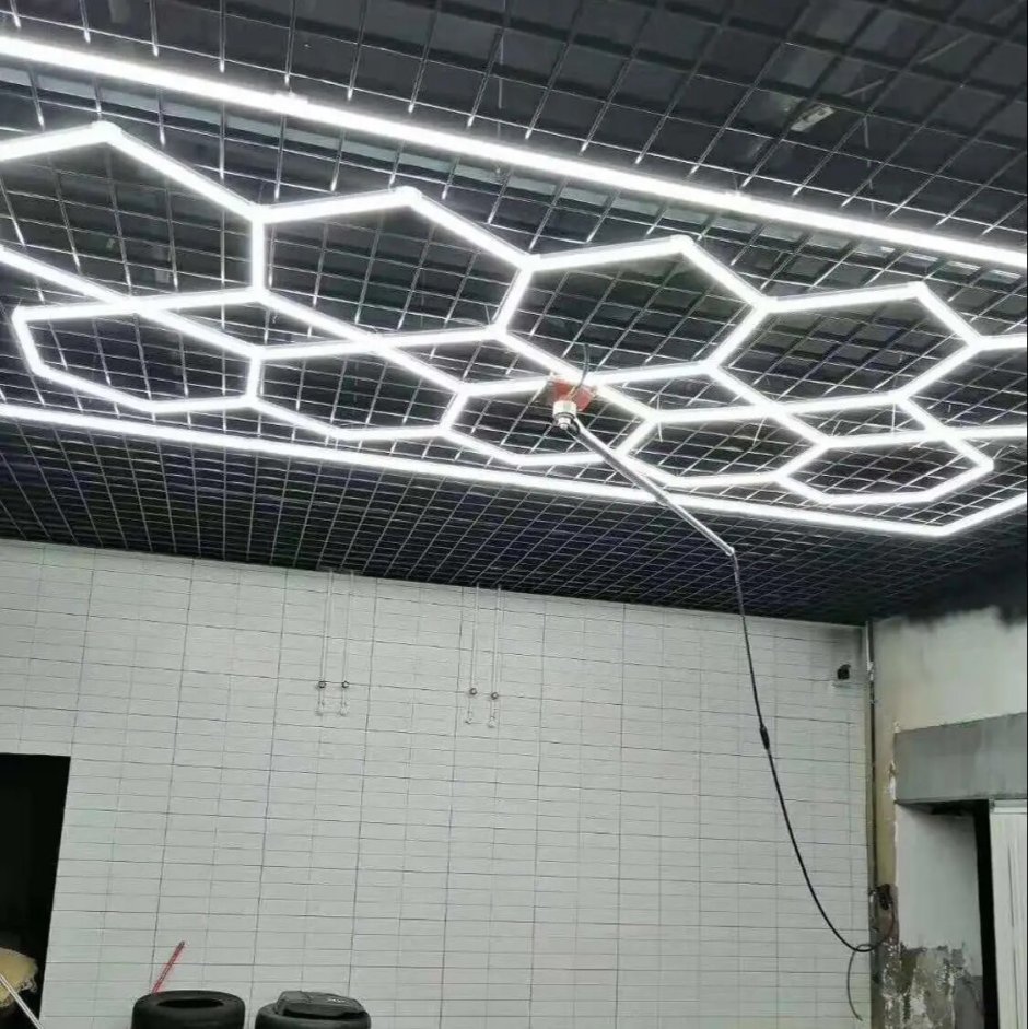 Освещение автомойки