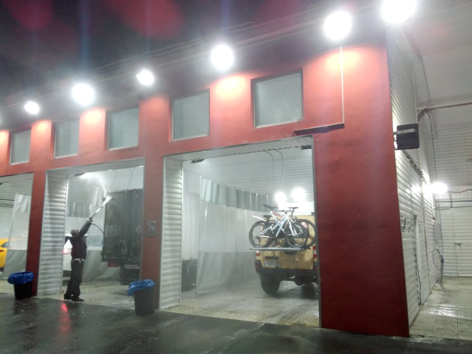 Светильники для автомойки