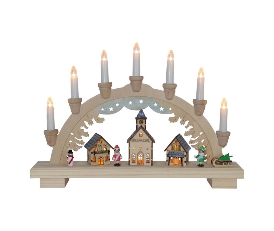 Новогодние светильники фигурки