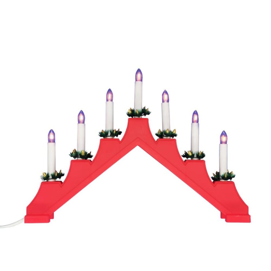 Рождественский семисвечник горка