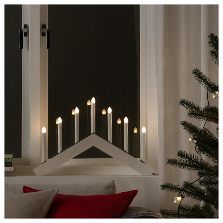 Светодиодный канделябр СТРОЛА икеа